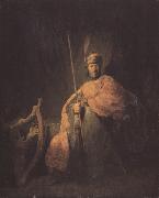 David playing the Harp for aul (mk330 Rembrandt